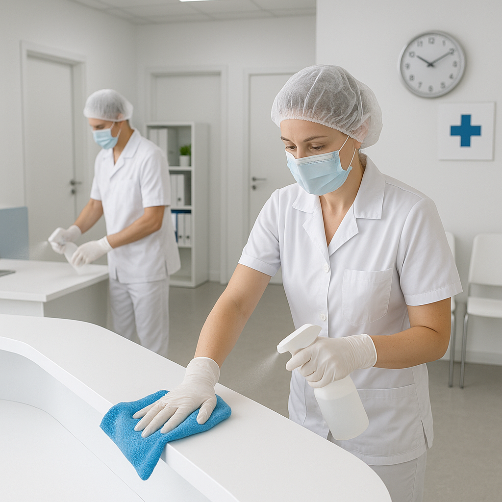Nettoyage des établissements de santé