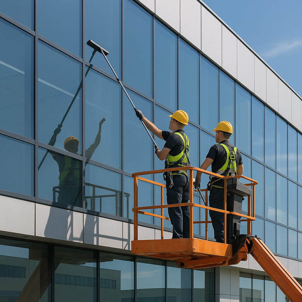 Nettoyage des façades, toitures et surfaces extérieures